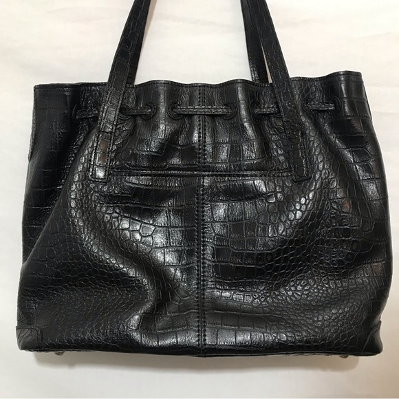 SOLD Patricia Nash Black Leather Witney Tote Handbag Purse LIKE NEW Condition - Picture 9 of 16